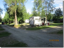 Hult, Camperplaats