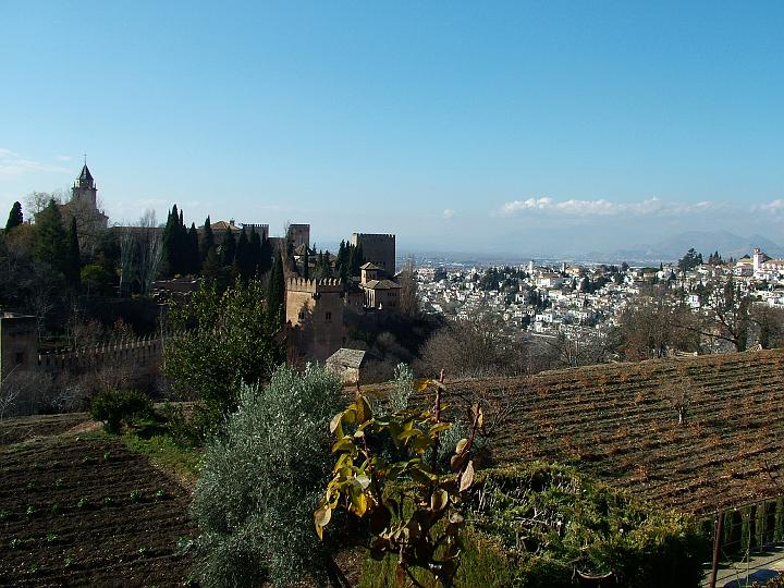 DSCF2007.JPG - Alhambra, Generalife (Granada op de achtergrond)